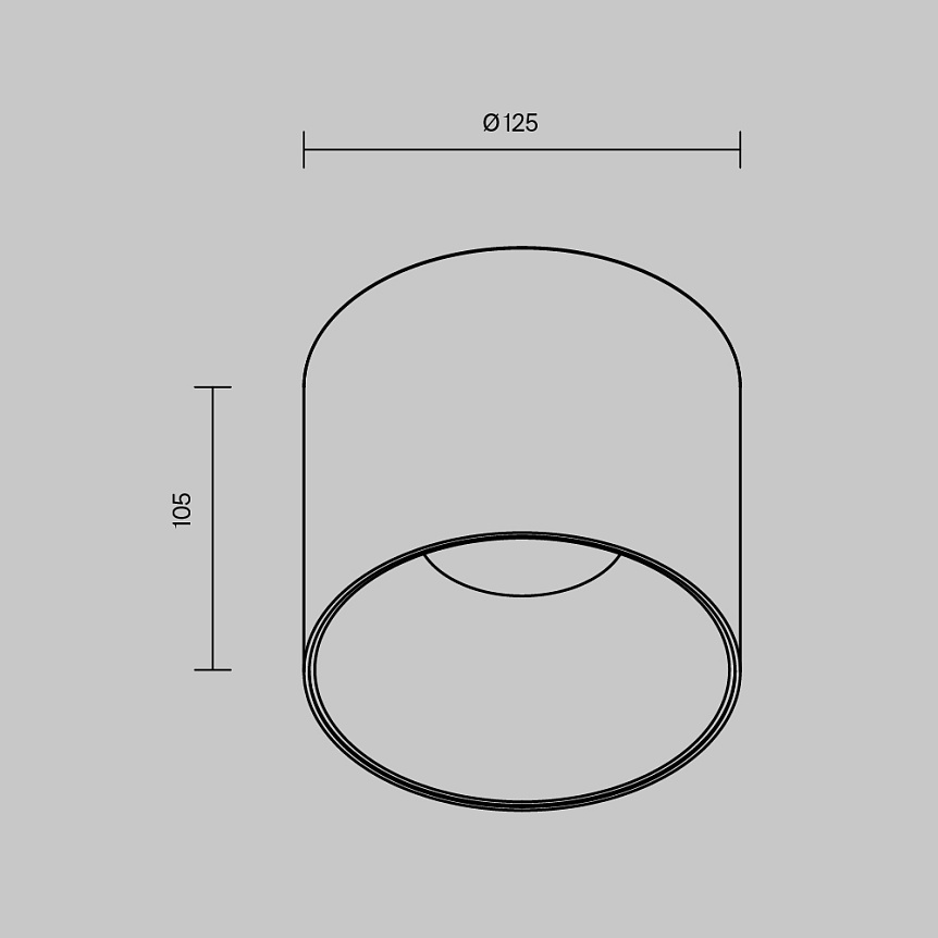картинка Потолочный светильник Technical C064CL-01-25W4K-RD-WB магазин pro-decor.kz являющийся официальным дистрибьютором в Казахстане картинка Потолочный светильник Technical C064CL-01-25W4K-RD-WB от магазина pro-decor.kz