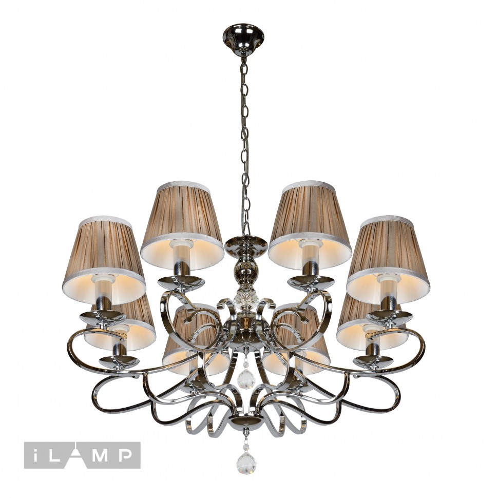 картинка Подвесная люстра iLamp Holiday RM6116/8CR магазин pro-decor.kz являющийся официальным дистрибьютором в Казахстане картинка Подвесная люстра iLamp Holiday RM6116/8CR от магазина pro-decor.kz
