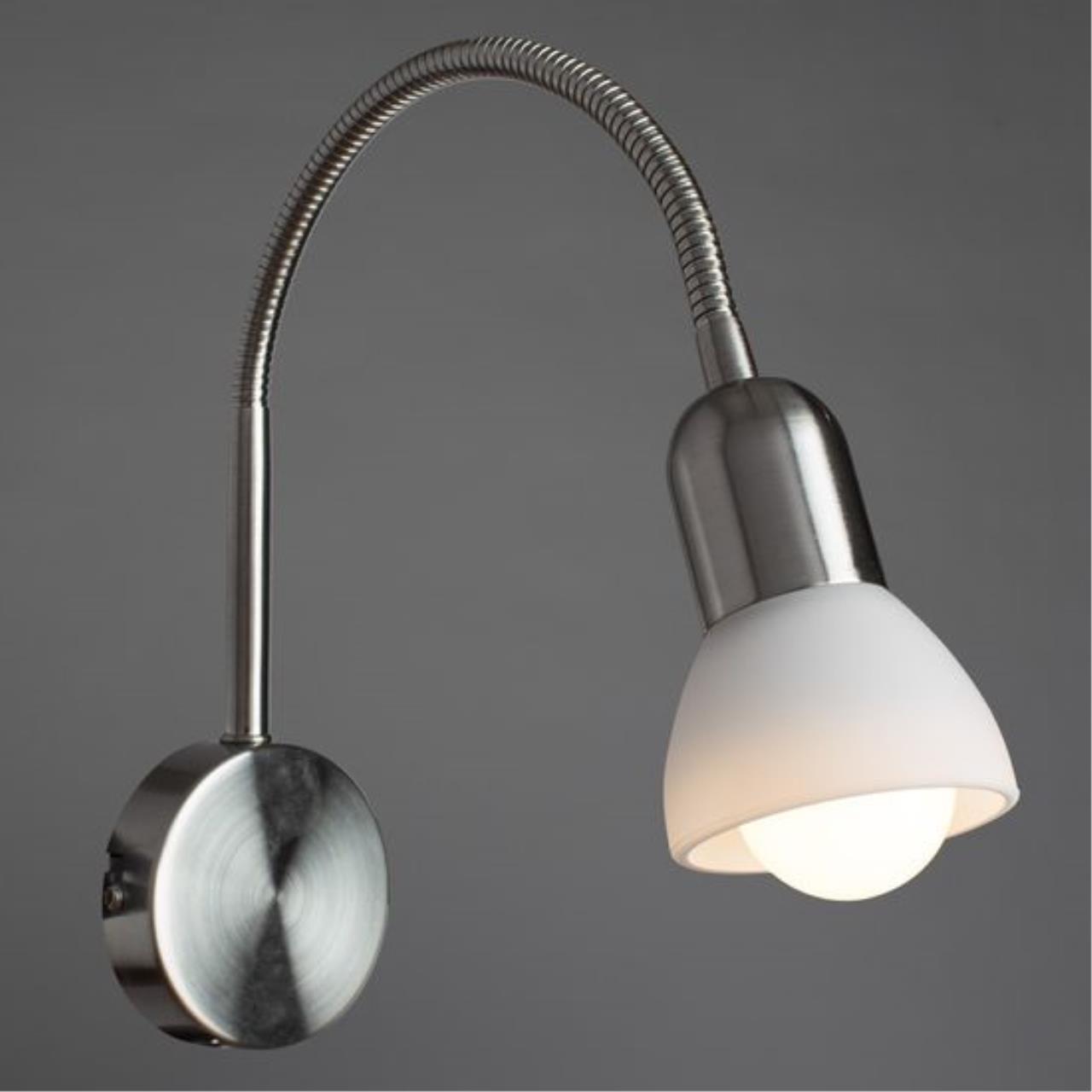картинка Бра Arte Lamp A3116AP-1SS магазин pro-decor.kz являющийся официальным дистрибьютором в Казахстане картинка Бра Arte Lamp A3116AP-1SS от магазина pro-decor.kz