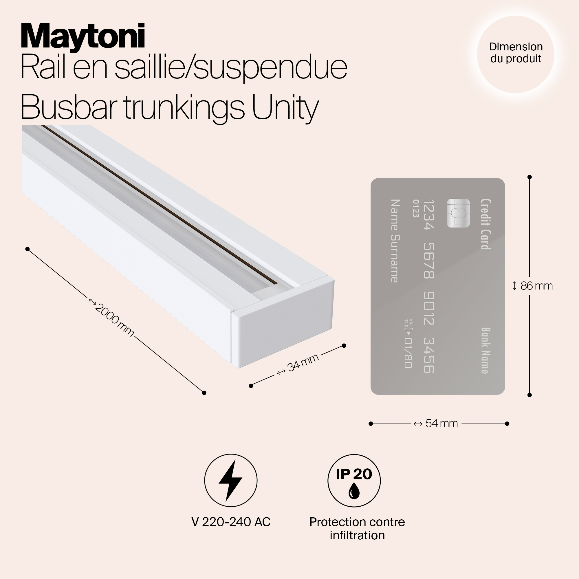 картинка Шинопровод Maytoni Track TRX001-112W от магазина pro-decor.kz