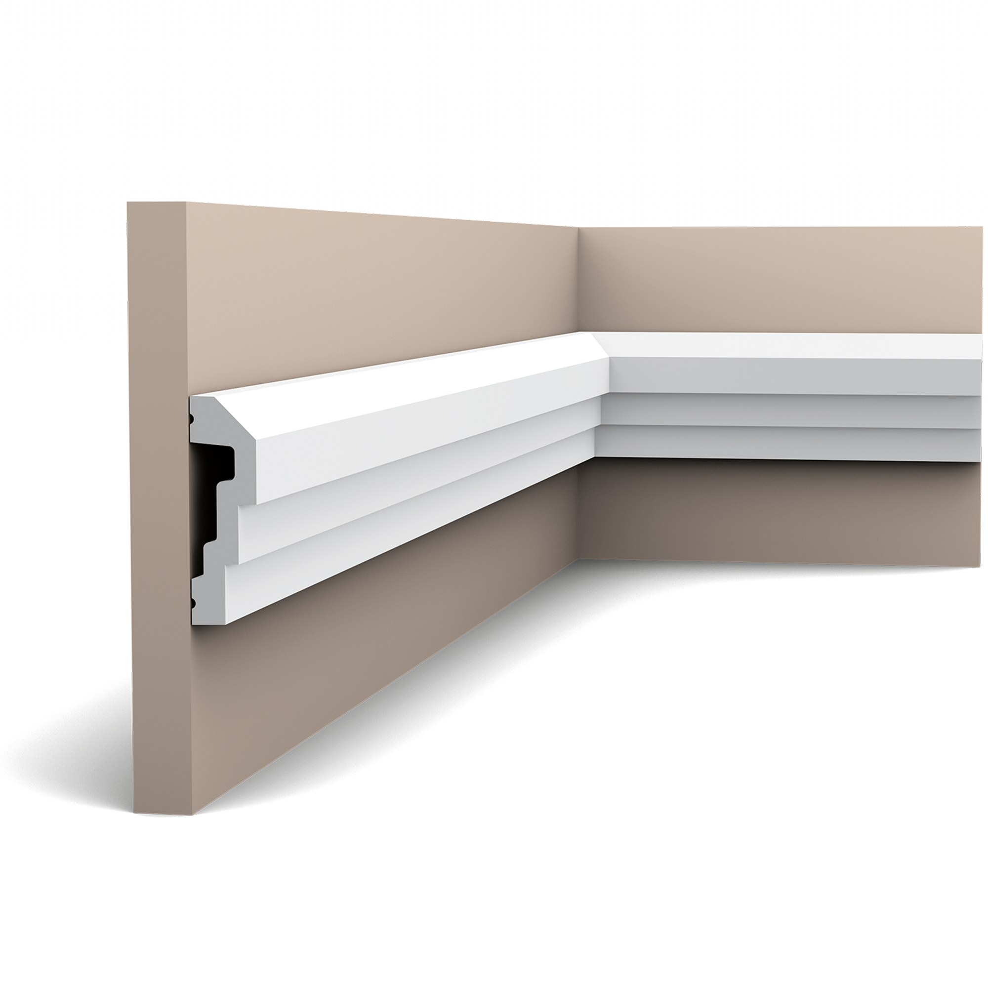 P7070 молдинг полиуретан 200 x 7,4 x 2,2