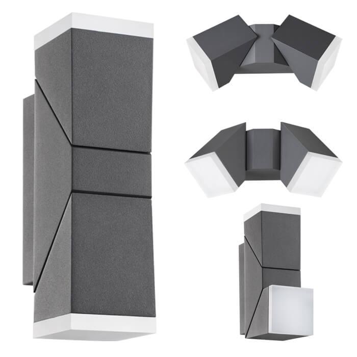 картинка Уличный настенный светодиодный светильник Novotech Street Kaimas 357829 магазин pro-decor.kz являющийся официальным дистрибьютором в Казахстане картинка Уличный настенный светодиодный светильник Novotech Street Kaimas 357829 от магазина pro-decor.kz