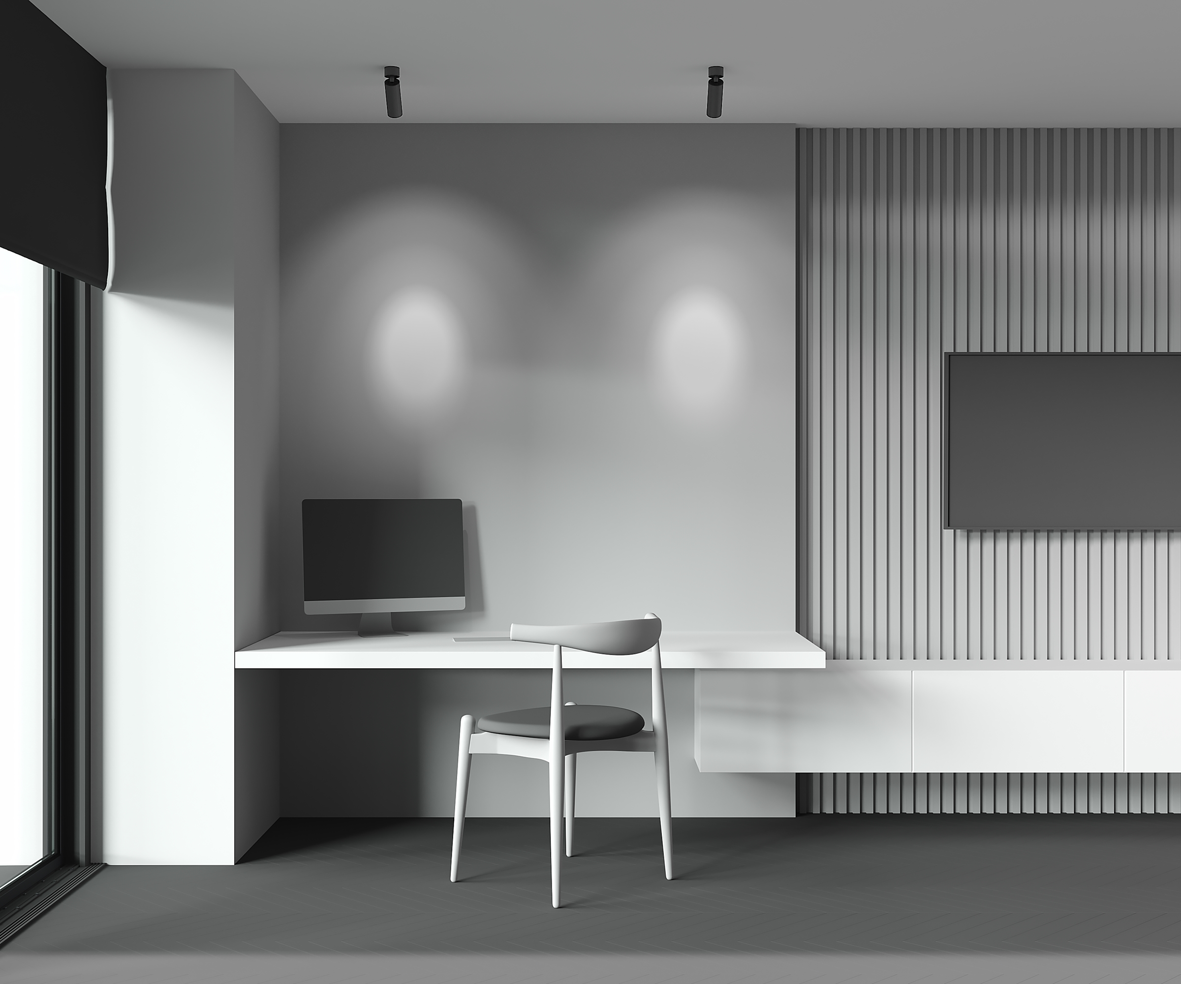 картинка Потолочный светильник Technical C055CL-L12B3K-W-B от магазина pro-decor.kz