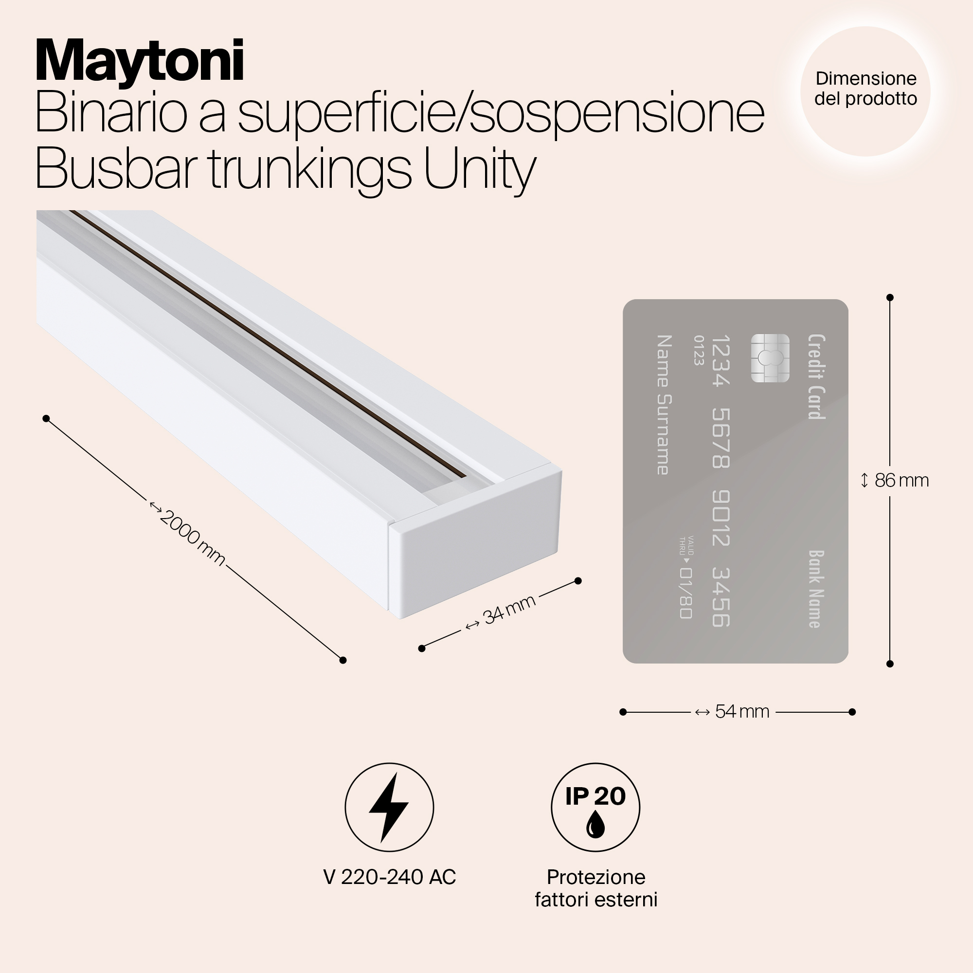 картинка Шинопровод Maytoni Track TRX001-112W от магазина pro-decor.kz