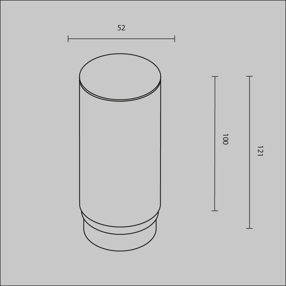 картинка Комплектующие для трековой системы Technical RingMAcr-12-W от магазина pro-decor.kz