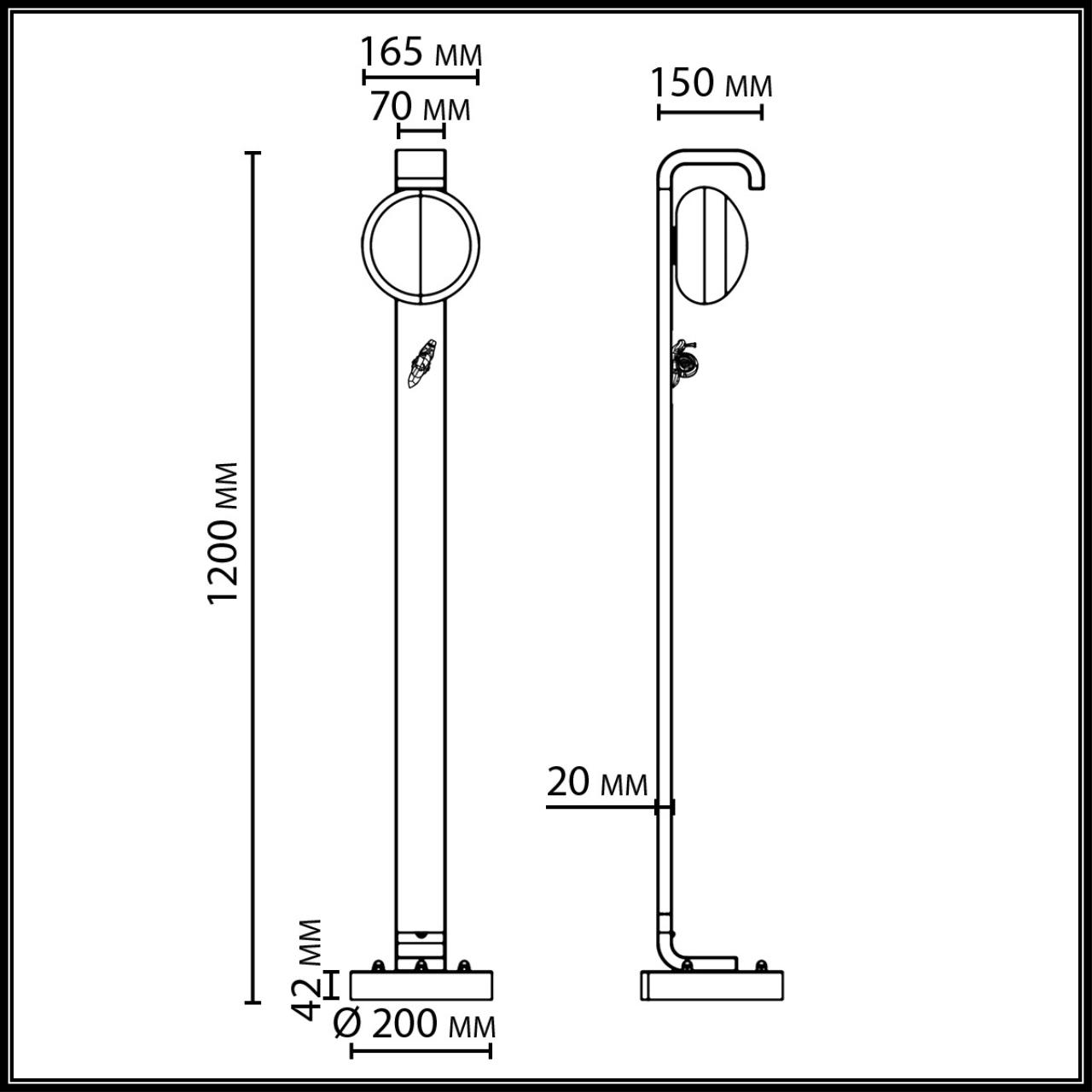 картинка 5434/1FA NATURE Odeon Light Уличный наземный светильник LUMA магазин pro-decor.kz являющийся официальным дистрибьютором в Казахстане картинка 5434/1FA NATURE Odeon Light Уличный наземный светильник LUMA от магазина pro-decor.kz