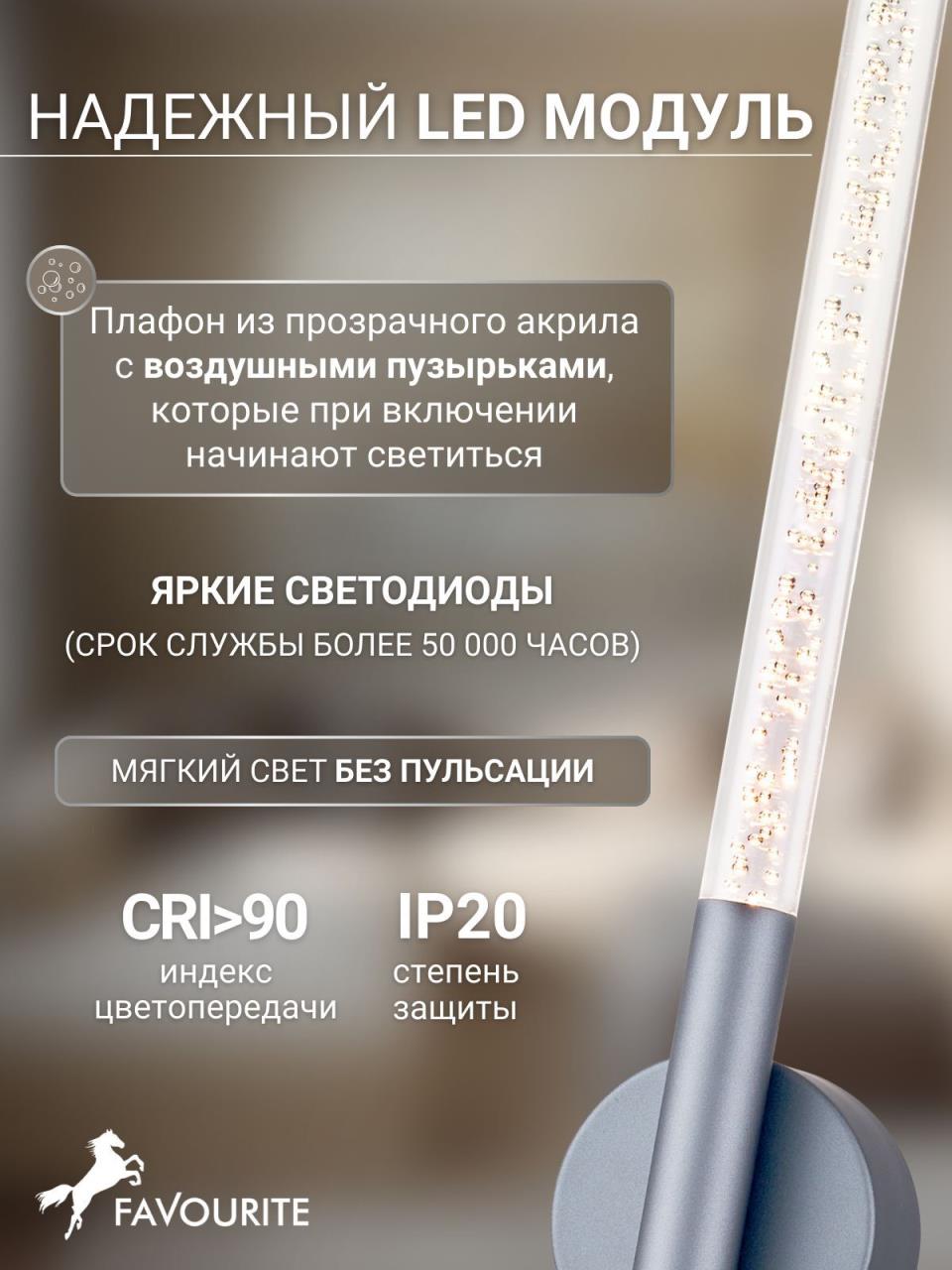 картинка Настенный светильник Bubblor 4310-1W от магазина pro-decor.kz