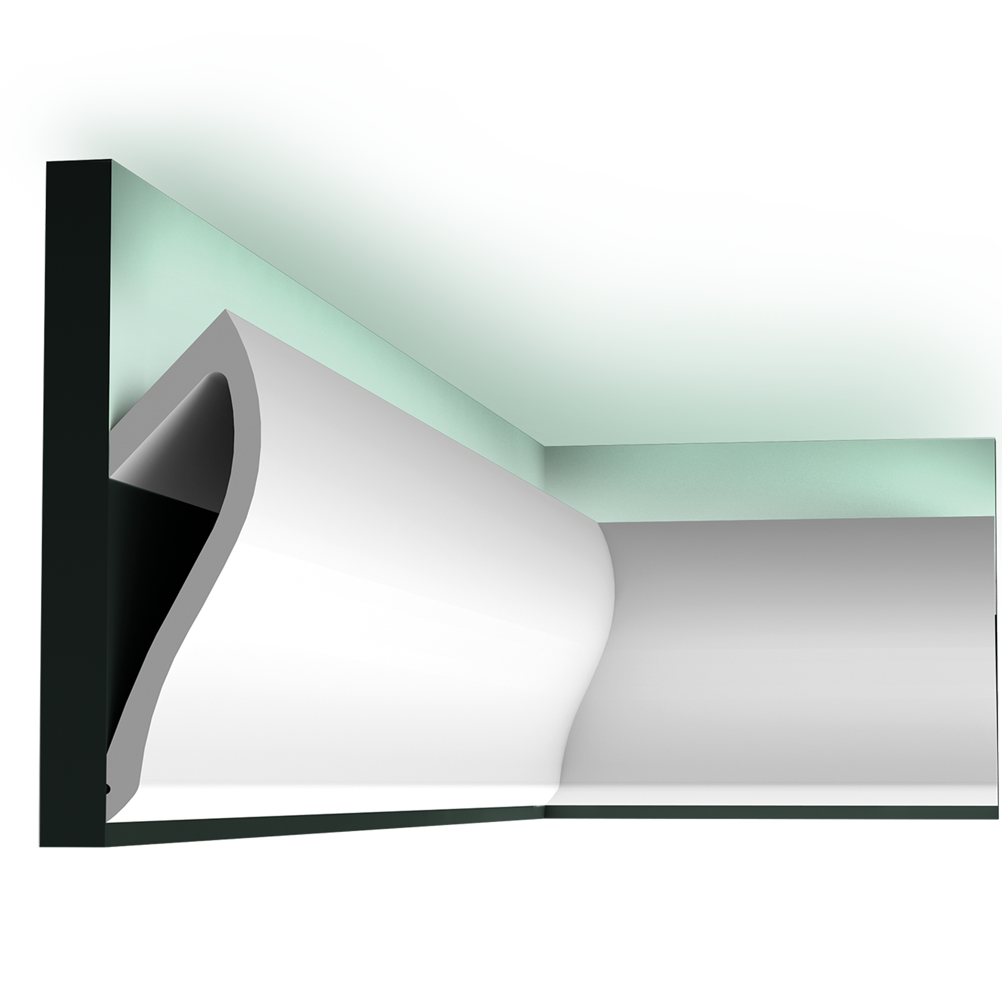 C371 профиль для скрытого освещения 200 x 18,5 x 5,8
