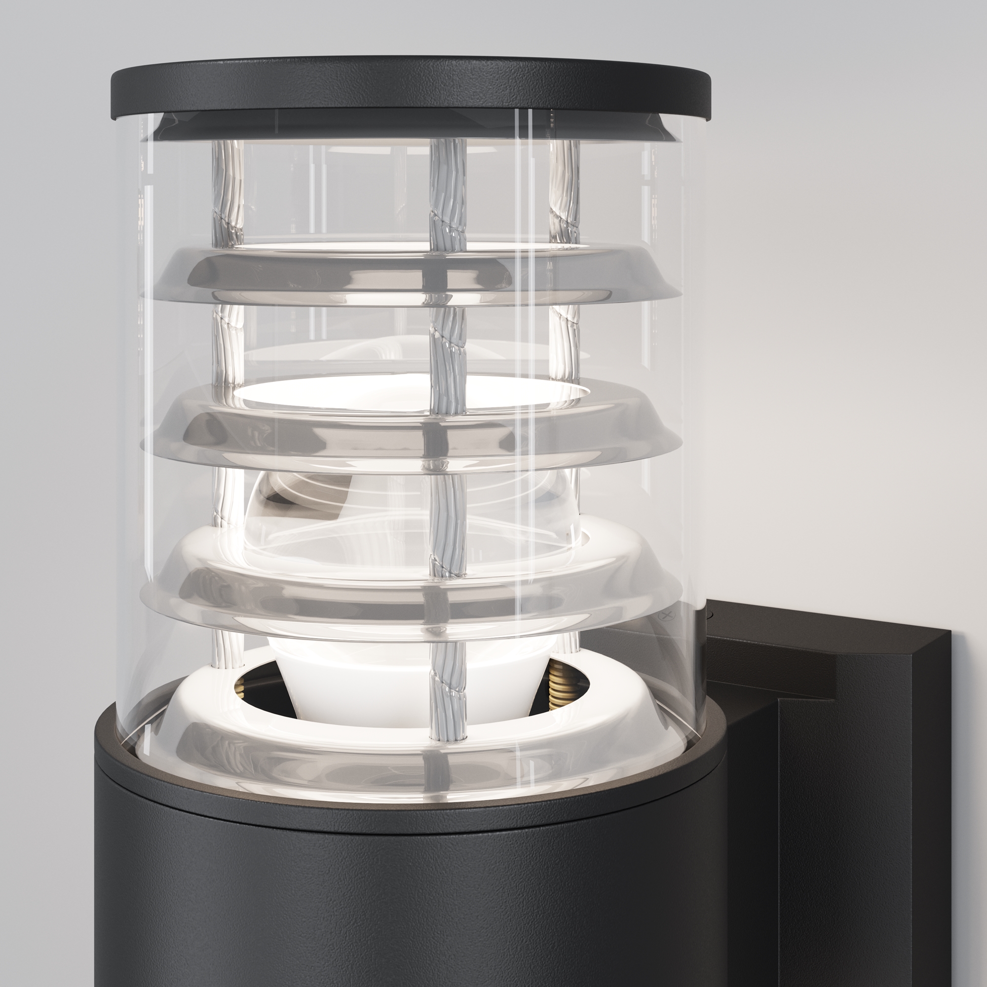 картинка Уличный настенный светильник Maytoni Bronx O576WL-02B от магазина pro-decor.kz