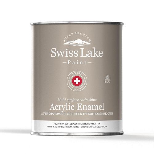 Swiss Lake Акриловая эмаль для всех типов поверхностей Acrylic Enamel База А 0,9 л SWISS LAKE, 