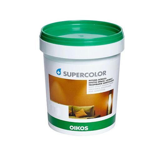 Краска интерьерная SUPERCOLOR TR NEW LT.10 OIKOS, Краска