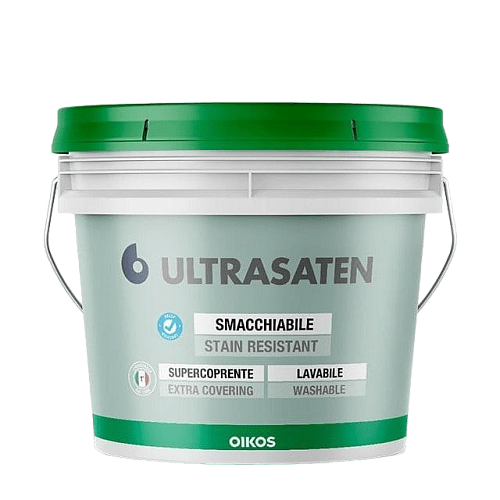ULTRASATEN OPACO BIANCO LT.10 OIKOS, Краска ULTRASATEN OPACO BIANCO LT.10 OIKOS, Краска
