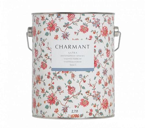 Краска Charmant Ultra ультраматовая акрил-уретановая, база С 2,7 л CHARMANT, 