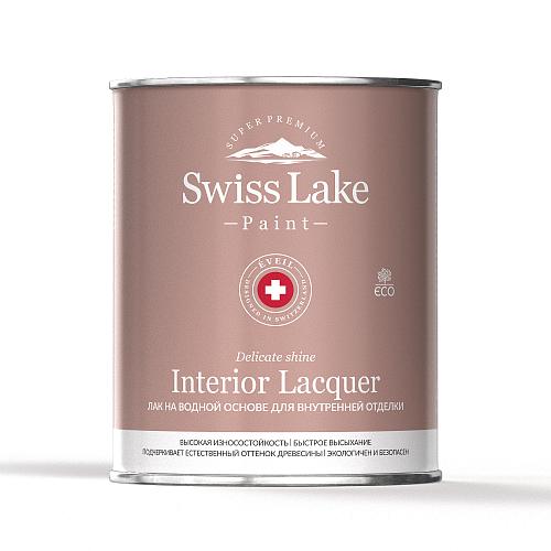 Лак на водной основе для внутренней отделки Interior Lacquer матовый база C 3 л SWISS LAKE, 