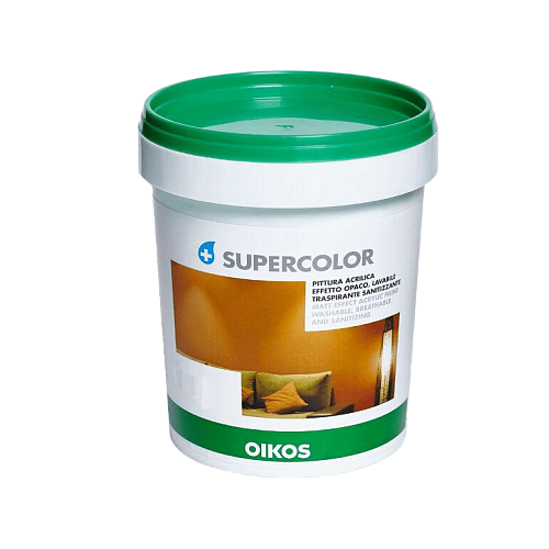 Акриловая краска SUPERCOLOR BASE TR NEW LT.4 OIKOS, Краска Акриловая краска SUPERCOLOR BASE TR NEW LT.4 OIKOS, Краска