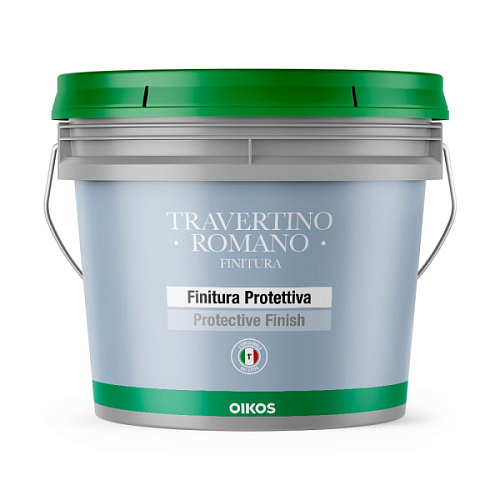 Штукатурка TRAVERTINO ROMANO FINIT.LT.4 OIKOS, Штукатурка Штукатурка TRAVERTINO ROMANO FINIT.LT.4 OIKOS, Штукатурка