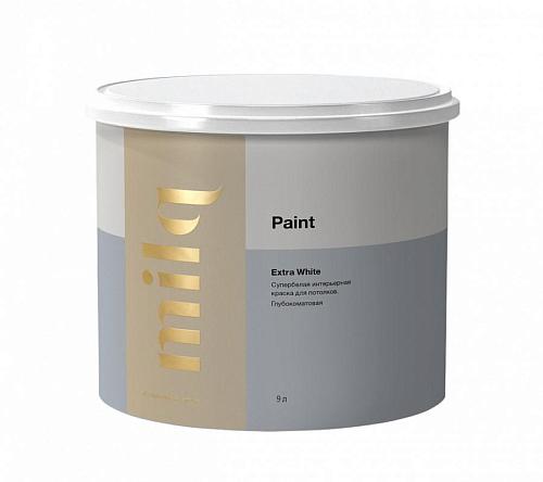 Краска Milq Extra White 9 л MILQ, 