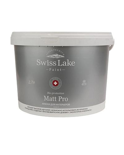 Swiss Lake Краска водно-дисперсионная Matt Pro Swiss Lake база C 2,7 л SWISS LAKE, 