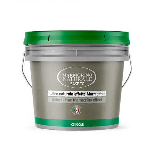 Штукатурка MARMORINO NAT. BASE TR KG. 1 OIKOS, Штукатурка Штукатурка MARMORINO NAT. BASE TR KG. 1 OIKOS, Штукатурка