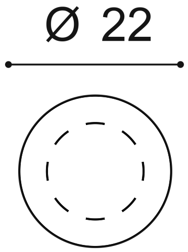 K1102 колонна 22 x 22 x 202 ORAC DECOR, 