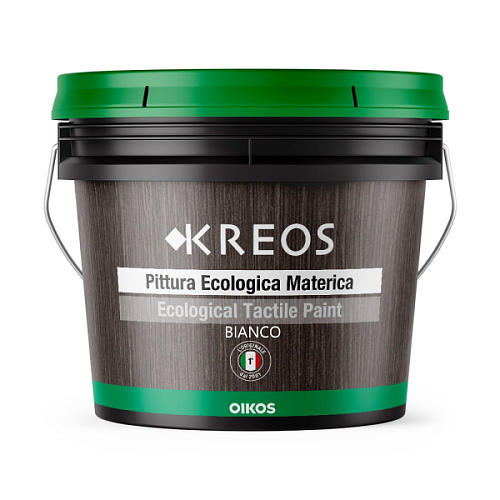 Краска KREOS BIANCO LT. 4 OIKOS, Декоративная краска Краска KREOS BIANCO LT. 4 OIKOS, Декоративная краска