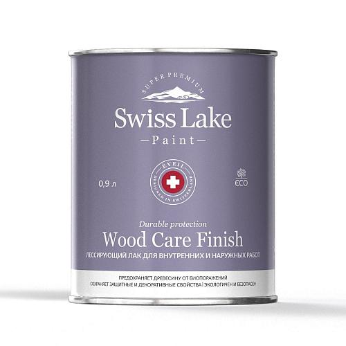 Swiss Lake Лессирующий лак для внутренних и наружных работ Wood Care Finish база C 0,9 л SWISS LAKE, 