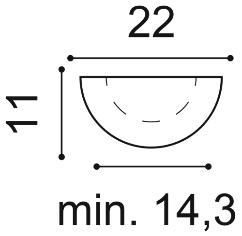 K1101 полуколонна 22 x 11 x 202 ORAC DECOR, K1101 полуколонна 22 x 11 x 202 ORAC DECOR,
