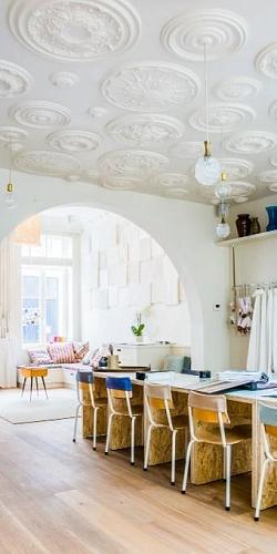 R11 Потолочная розетка Диаметр 19 см (Высота: 3,6 см) ORAC DECOR, R11 Потолочная розетка Диаметр 19 см (Высота: 3,6 см) ORAC DECOR,